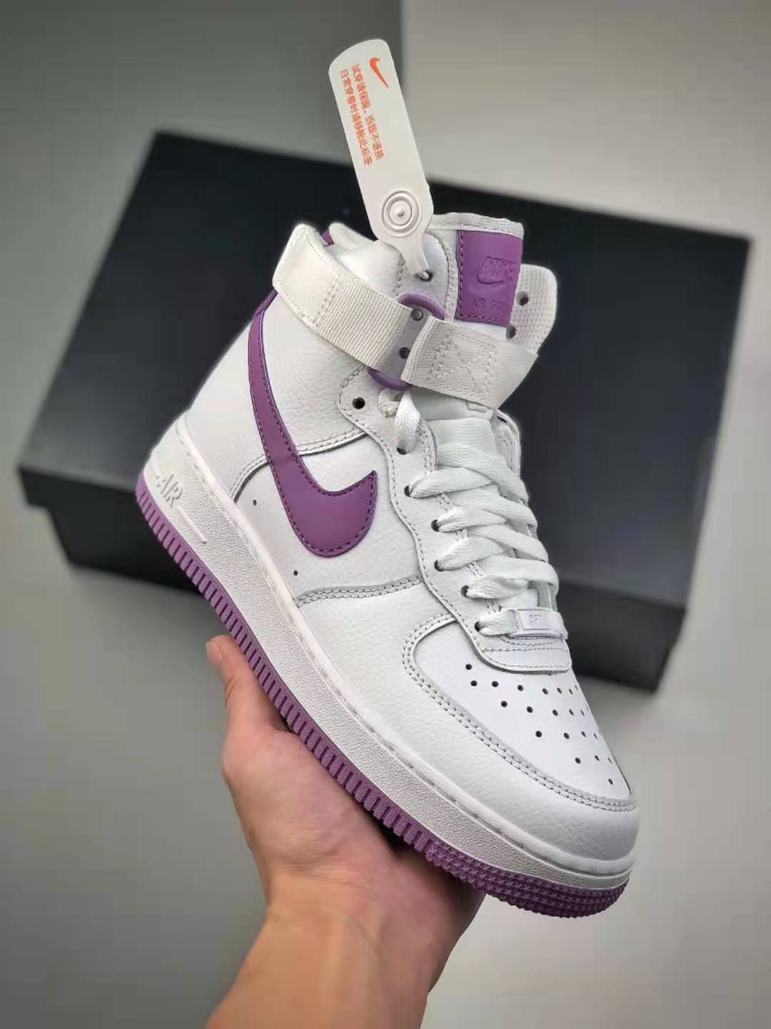 Nike Air Force 1 High 'White Dark Orchid' 334031-112 - Shop the Latest Nike Air Force 1 High Style