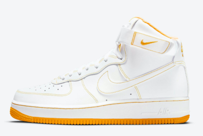 Nike Wmns Air Force 1 High 'Laser Orange' CV1753-107 - Stylish and Vibrant Women's Sneakers