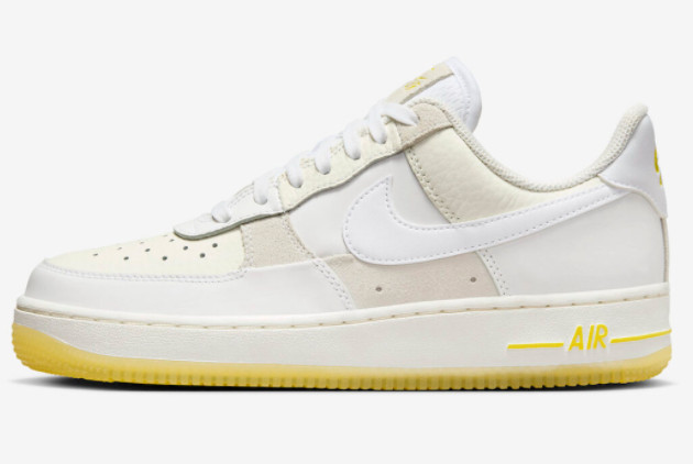 Nike Air Force 1 Low Summit White/Opti Yellow FQ0709-100 - Ultimate Style and Comfort!