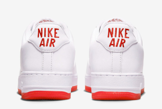 Nike Air Force 1 Low White/University Red - Exclusive Color of the Month (80 characters)