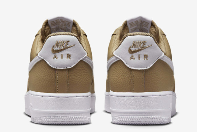 Nike Air Force 1 Low Olive Tumbled Leather DV0804-200 - Classic Style Meet Modern Design
