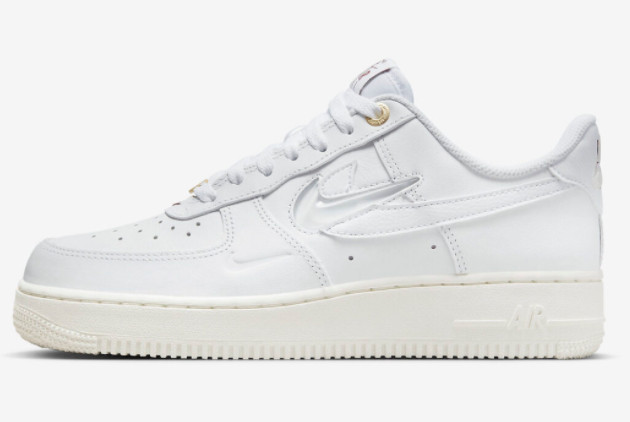 Nike Air Force 1 Low Multi Logos White/Maroon DZ5616-100 - Trendsetting Design with Iconic Branding