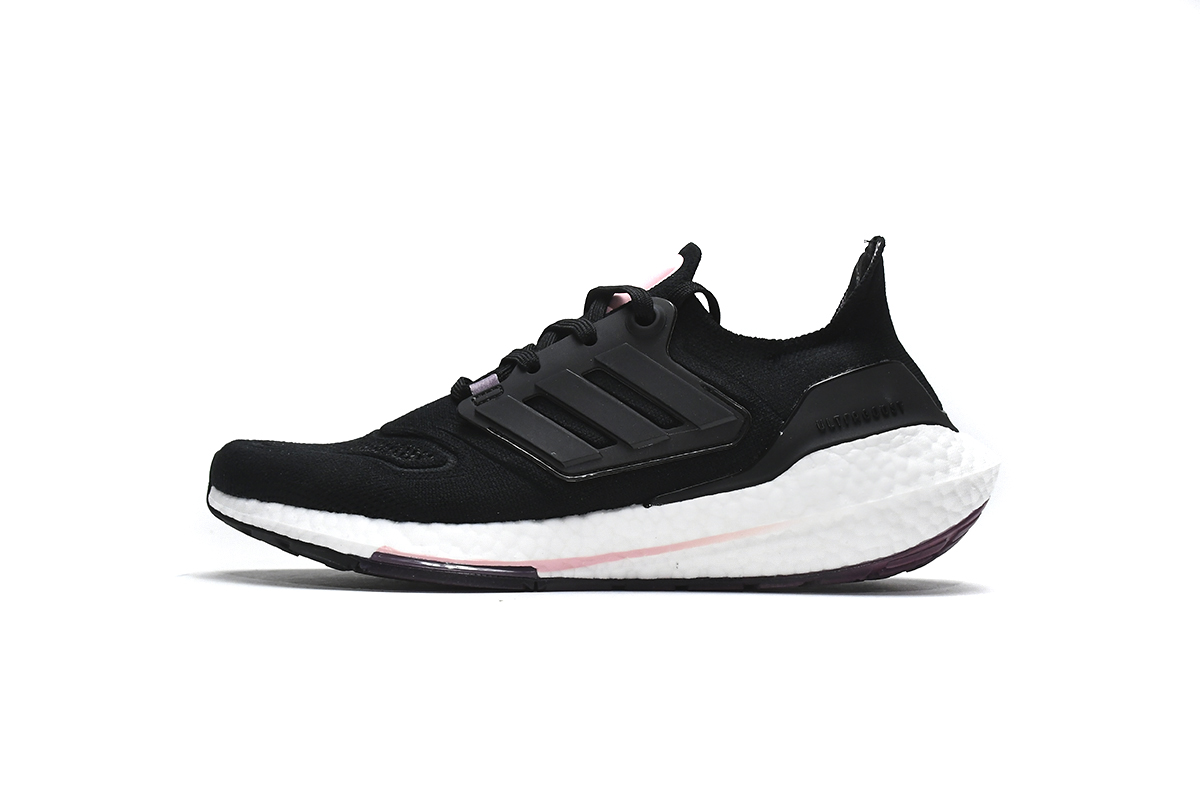 Adidas UltraBoost 22 Black Legacy Purple Running Shoes