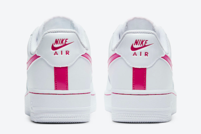 Nike Air Force 1 Low 'Pink Gradient Swoosh' White/Pink DD9683-100 - Stylish and Trendy Women's Sneakers