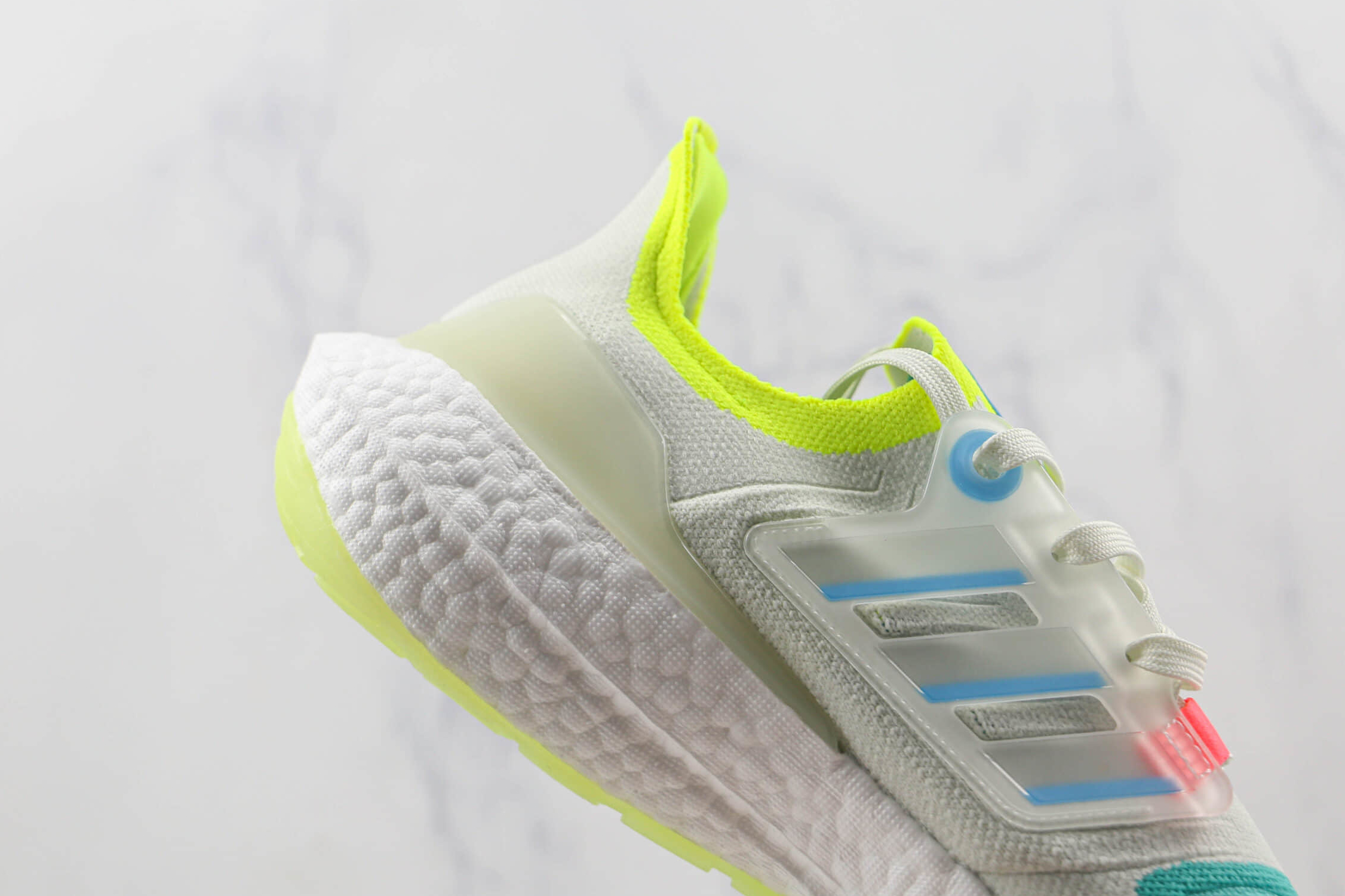 Adidas UltraBoost 22 White Sky Rush Mint Sneakers GY8674