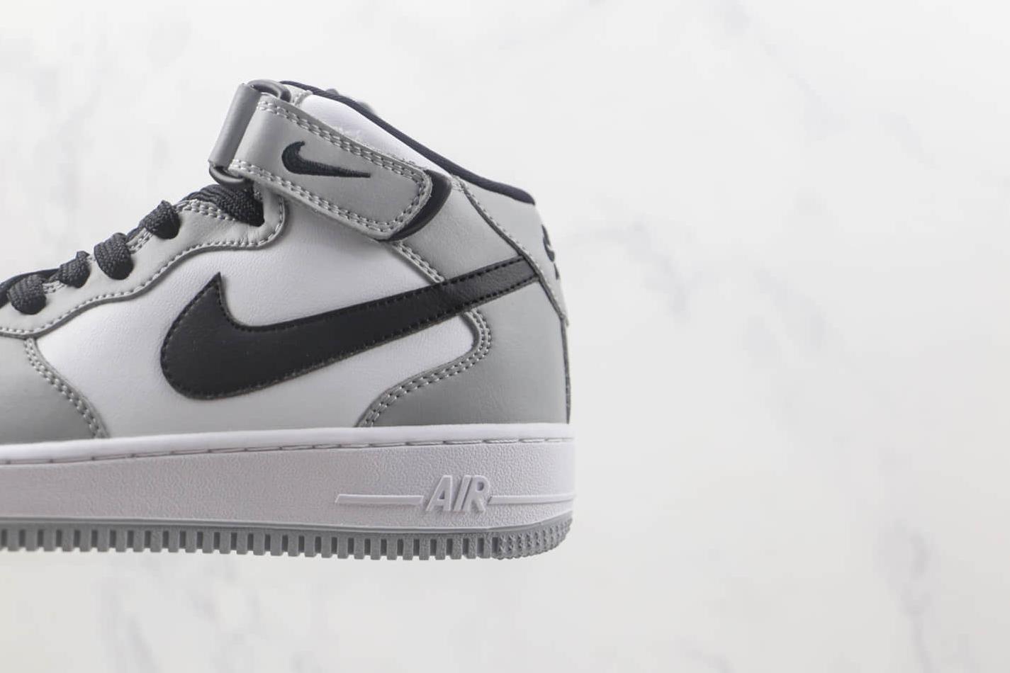 Nike Air Force 1 07 Mid Grey Black White HG1522-016 - Stylish and Versatile Sneakers for Men