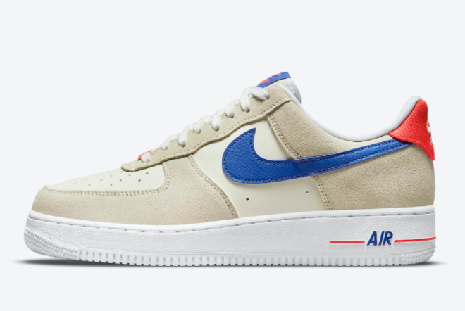 Nike Air Force 1 Low USA Sail/Blue-Red DM8314-100 - Shop Online Now!