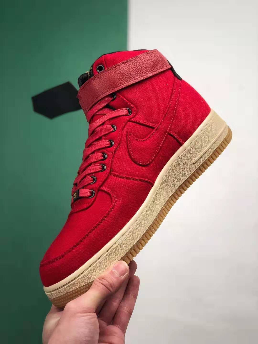 Nike Air Force 1 High Maharishi Red CI3900-992 - Trendy and Stylish Sneaker