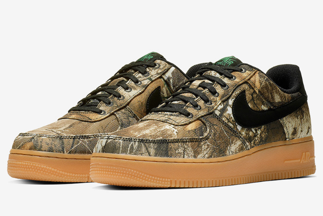 Nike Air Force 1 Low 'Realtree' Brown/Green AO2441-001 - Shop Now at the Best Price!