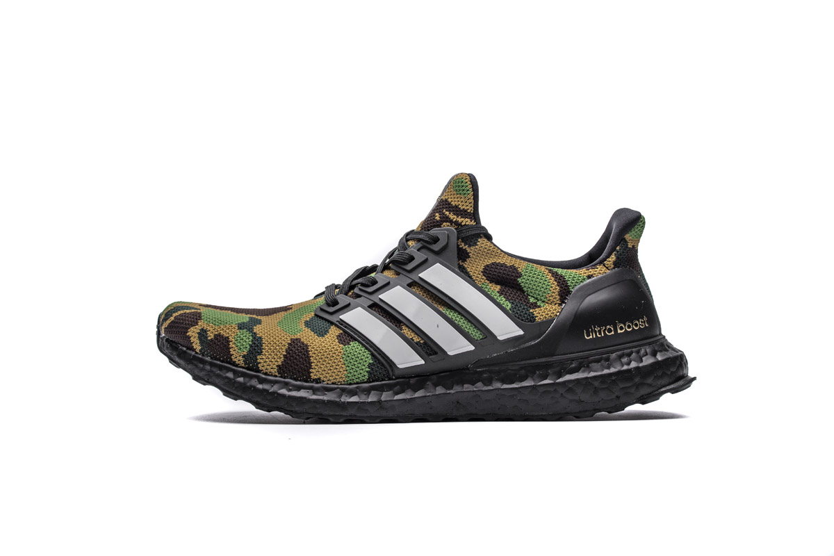 Adidas A Bathing Ape X UltraBoost 4.0 'Green Camo' F35097 - Stylish and Comfortable Sneakers