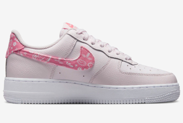 Nike Air Force 1 Low 'Pink Paisley' Pearl Pink/Coral Chalk-White FD1448-664 - Stylish and Vibrant Sneakers
