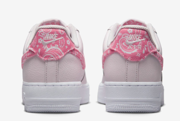 Nike Air Force 1 Low 'Pink Paisley' Pearl Pink/Coral Chalk-White FD1448-664 - Stylish and Vibrant Sneakers