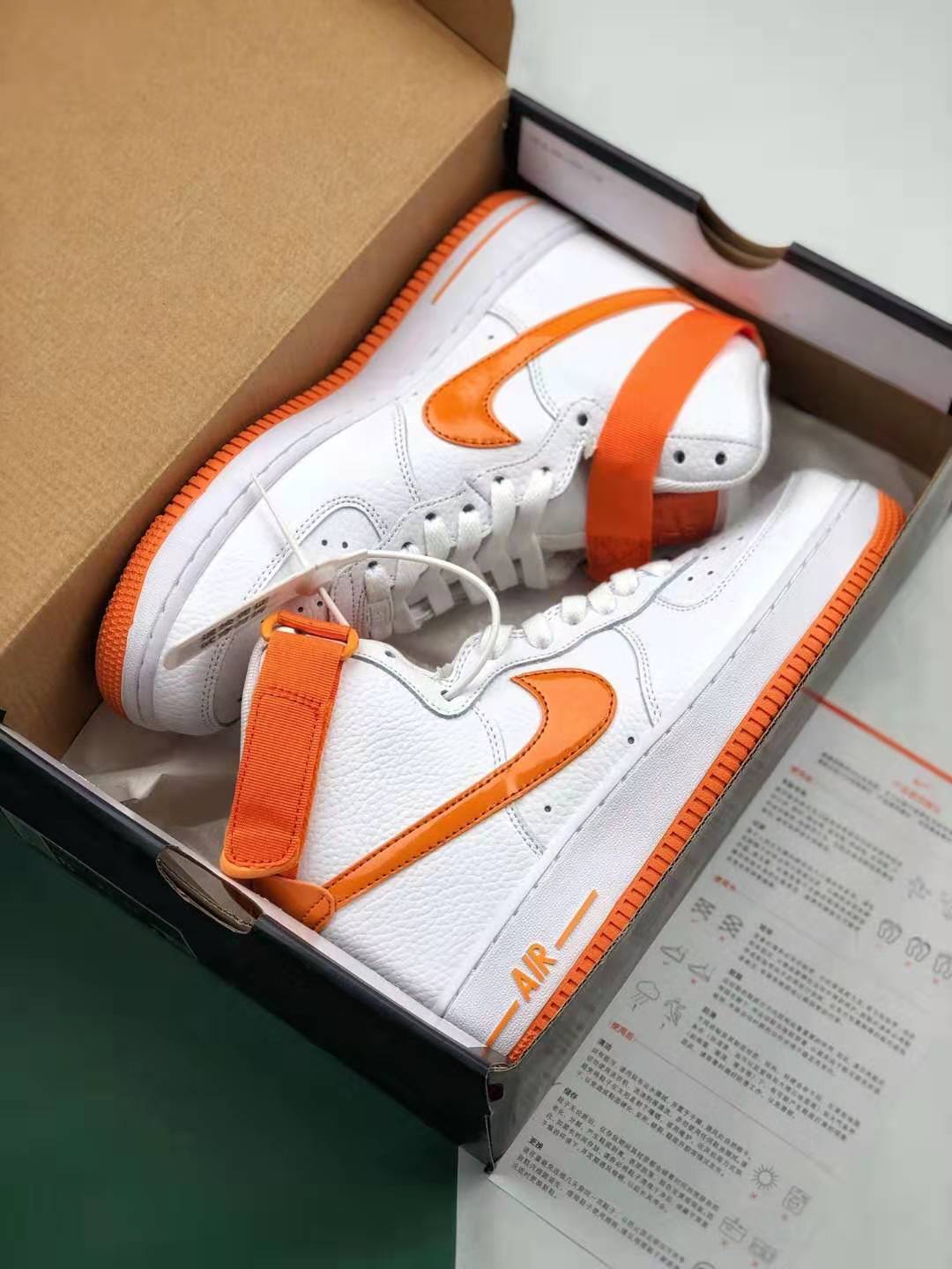 Nike Air Force 1 High 'Vibrant Orange' 334031-109 - Shop the Iconic Sneaker Now!
