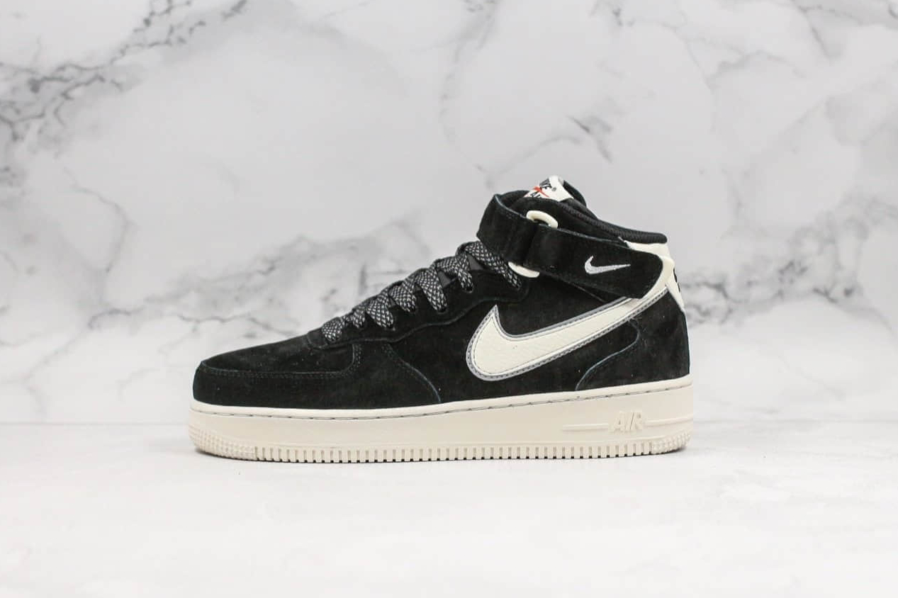 Nike Air Force 1 Mid 07 Black White Running Shoes AA1118-009 - Premium Style and Comfort