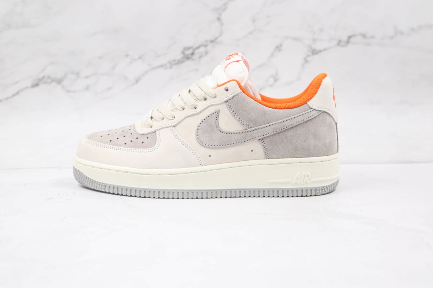 Nike Air Force 1 Low 07 Grey White Brown Casual Shoes CC5059-102 - Stylish and versatile sneakers with a touch of elegance