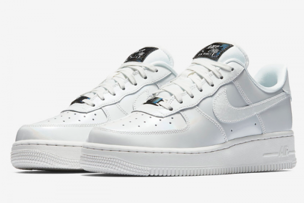 Nike Air Force 1 Low Luxe 'Iridescent' Summit White/Black 898889-100 - Shop Now!