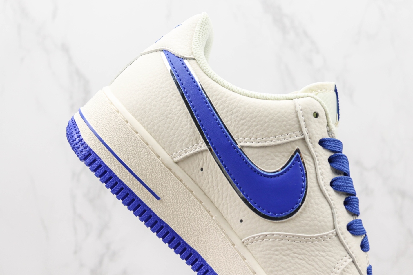 Nike Air Force 1 07 Low Keep Fresh Beige Blue Sliver BM1996-077 - Stylish and Comfortable Footwear for Every Occasion