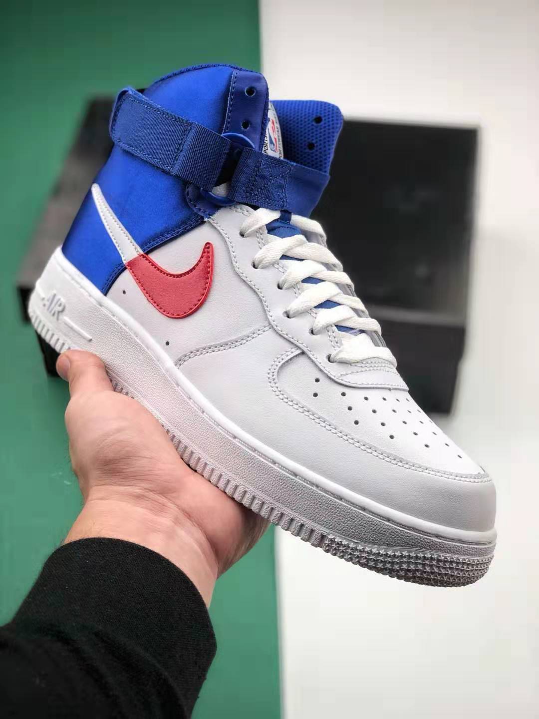 Nike NBA x Air Force 1 High '07 Clippers BQ4591-102 - Premium Basketball Sneakers for Clippers Fans