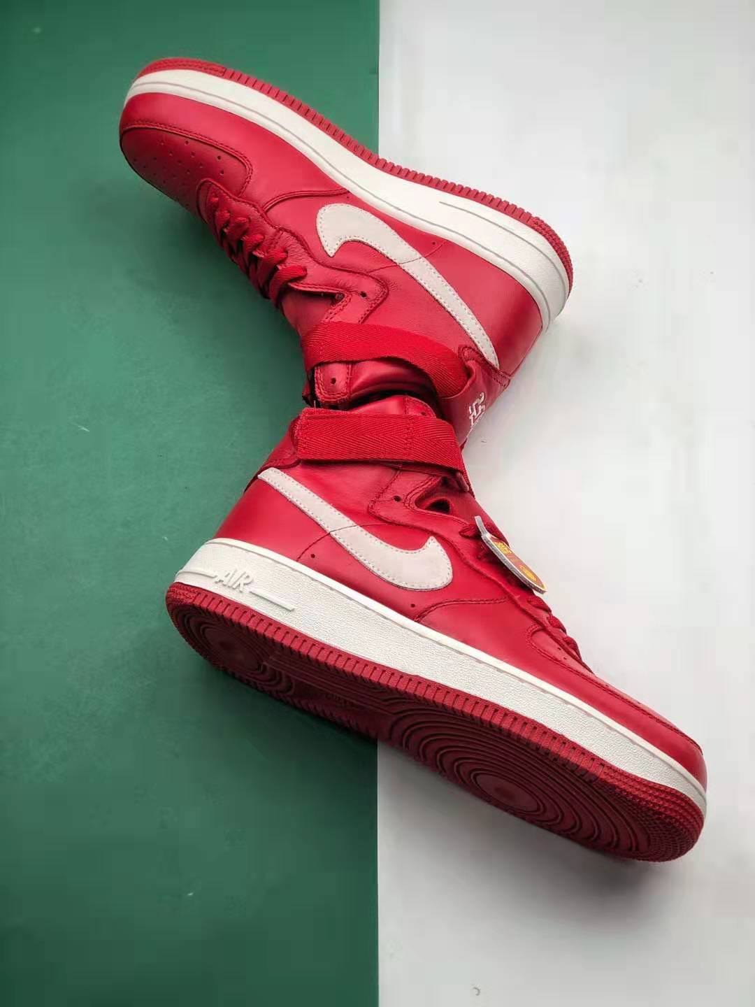 Nike Air Force 1 High NAI-KE Gym Red 2015 743546-600 - Premium Athletic Shoes for All