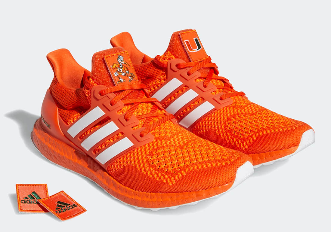 Adidas UltraBoost 1.0 'NCAA Pack - Miami' FY5812 - Stylish and Supportive Footwear