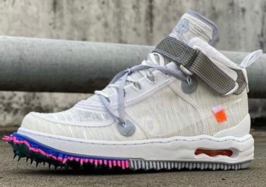 Nike Air Force 1 Mid Off-White White DO6290-100 - Classic Style with a Modern Twist