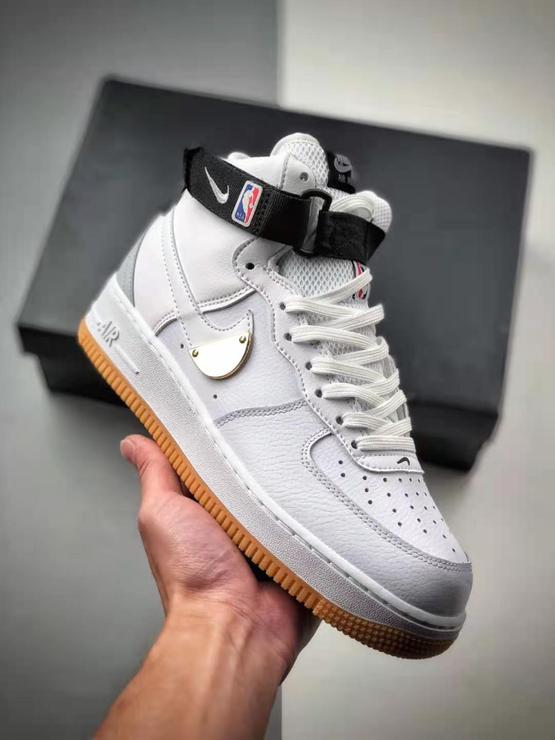 Nike NBA Air Force 1 High '07 LV8 'White' CT2306-100: Classic Style for Basketball Fans