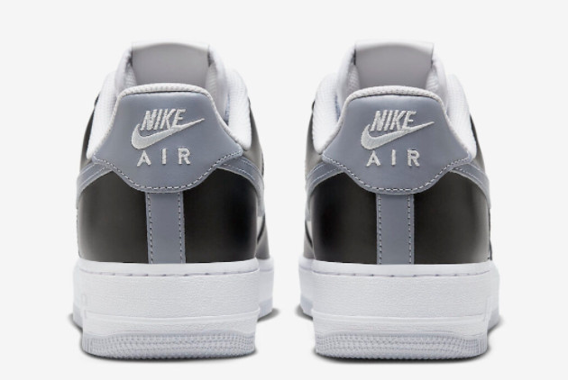 Nike Air Force 1 Low 'Toothbrush' White Black Grey FD9065-100 | Original Style and Comfort