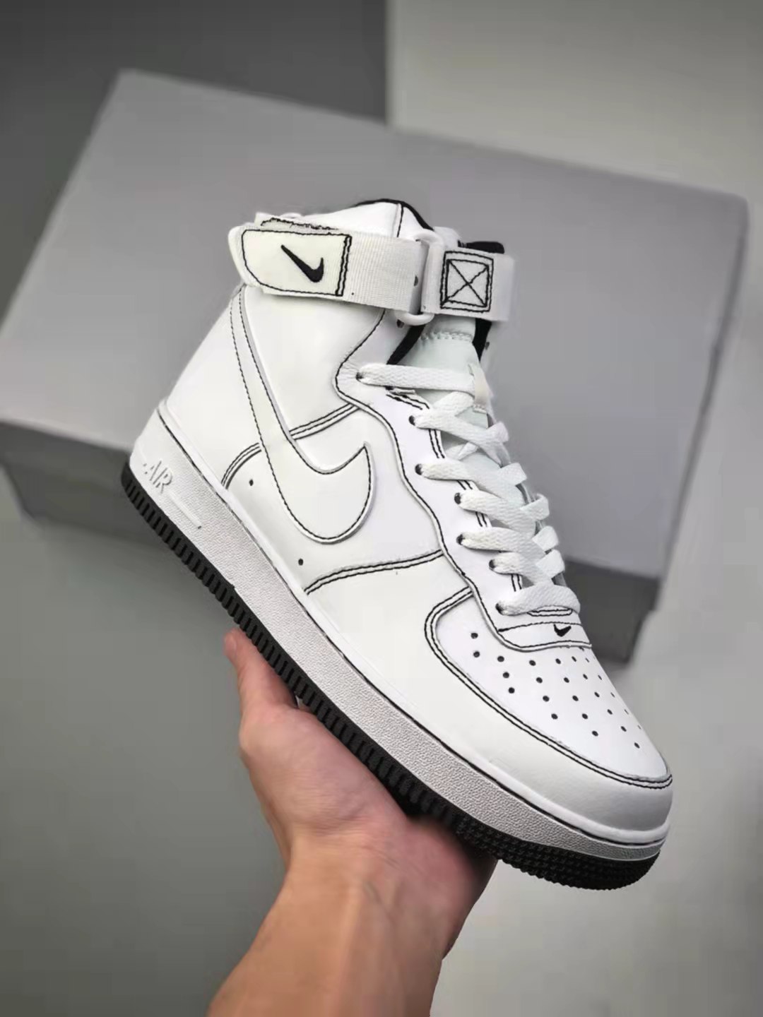 Nike Air Force 1 High 07 White Black CV1753-104 - Classic Style and Premium Quality