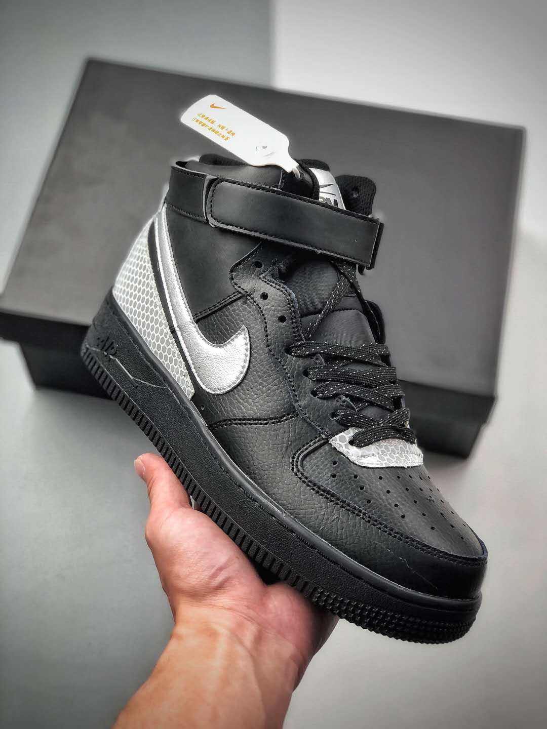 Nike 3M x Air Force 1 High 'Black' CU4159-001 – Shop the Sleek & Stylish Sneakers!