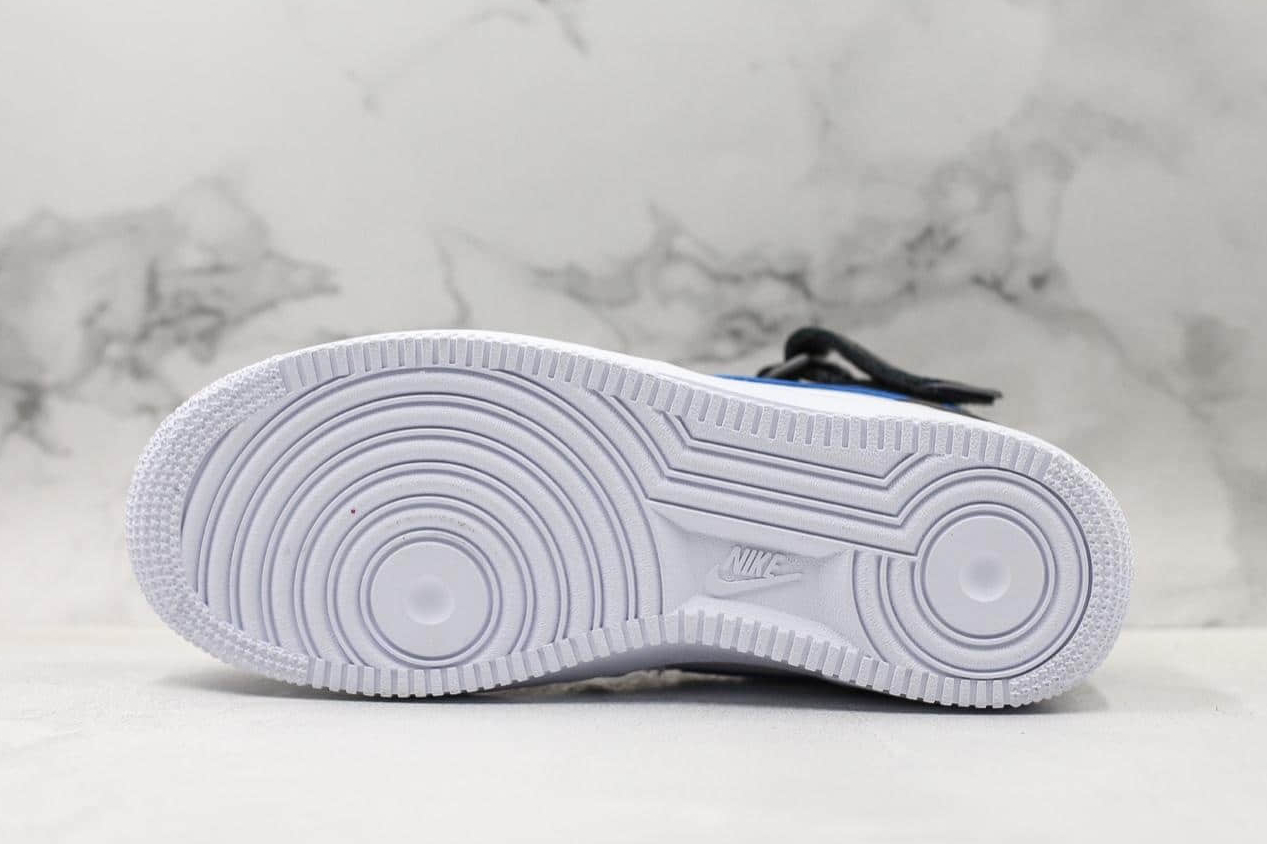 Nike Air Force 1 Mid YOHOOD Dark Grey Blue White Running Shoes 778900-100 - Shop Now!