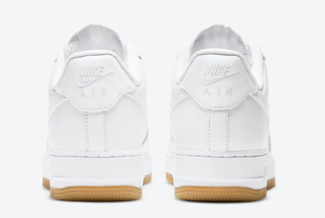 Nike Air Force 1 Low 'White Gum' DJ2739-100 - Classic Style with Gum Outsole