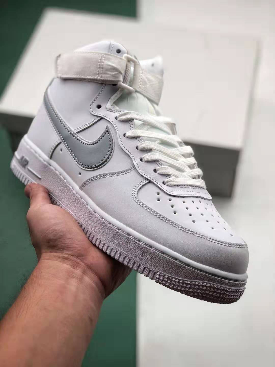 Nike Air Force 1 High '07 'White Wolf Grey' AT4141-100 - Stylish and Versatile Footwear for Any Occasion