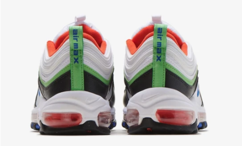 Nike Air Max 97 White Royal Green Nebula 921522-105 | Sleek and Stylish Sneakers for Men and Women