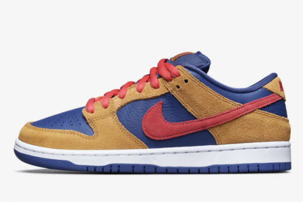 Nike SB Dunk Low Wheat/Dark Purple BQ6817-700 - Stylish and Versatile Sneakers for All-Day Comfort