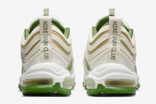 Nike Air Max 97 'Sun Club' Sail/Green-Gold DM8588-100 - Stylish and Comfy Sneakers For Men