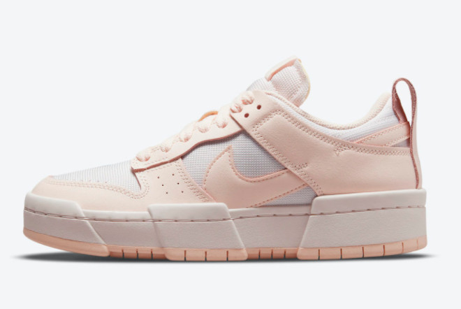 Nike Dunk Low Disrupt Barely Rose CK6654-602: Feminine Sneaker with a Bold Twist