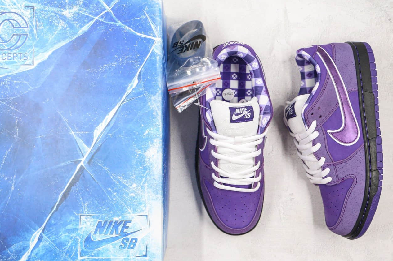Nike Concepts x Dunk Low SB 'Purple Lobster' BV1310-555: Limited Edition Sneakers with a Unique Colorway