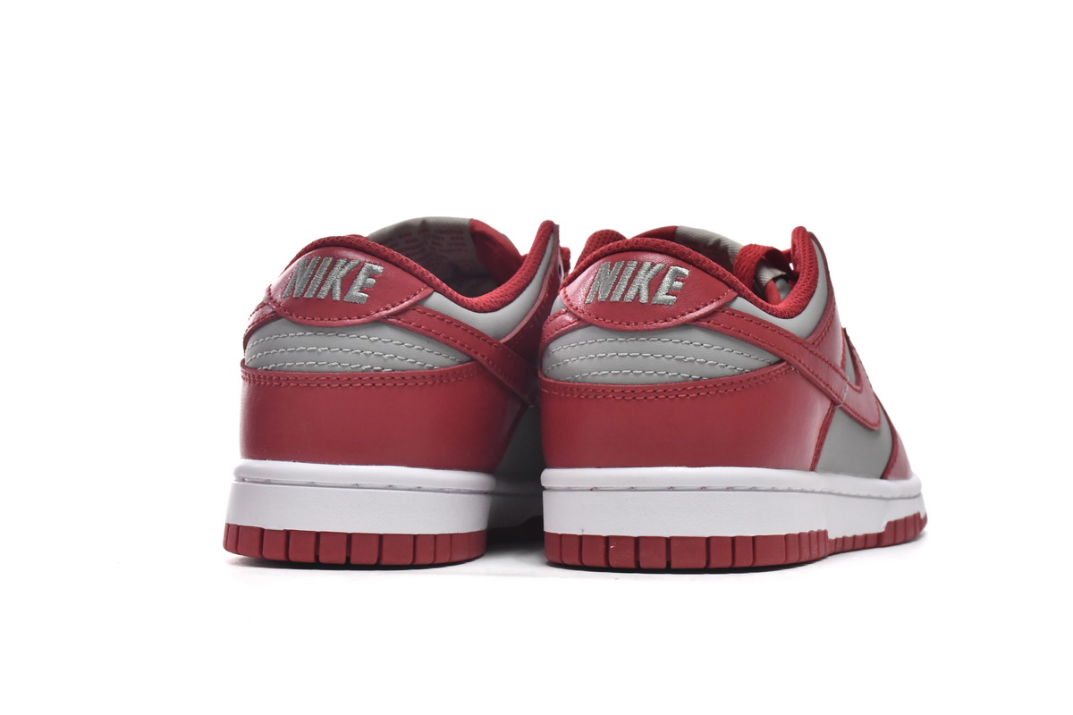 Nike SB Dunk Low Gs Unlv White Medium Grey Red Varsity CW1590-002 - Stylish and Comfortable Kids Skate Shoes