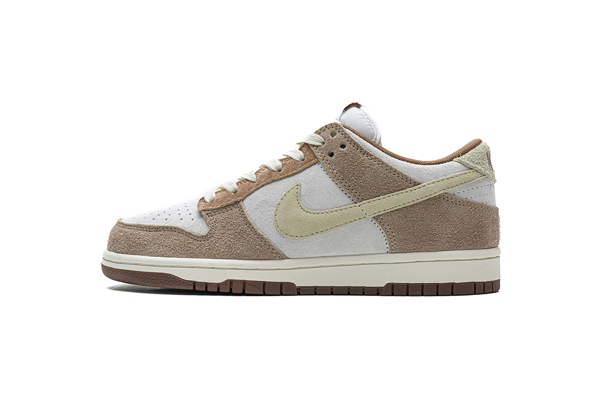 Nike SB Dunk Low Medium Curry Fossil Sail DD1390-100 - Stylish and Classic Sneakers