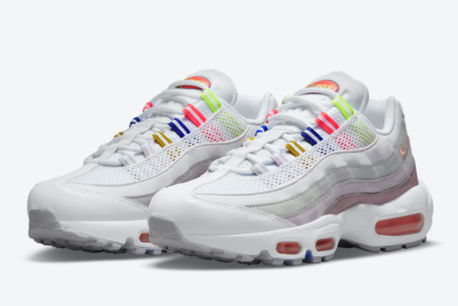 Nike Air Max 95 'White Multi' DH5722-100: Stylish and Comfortable Footwear for Every Occasion