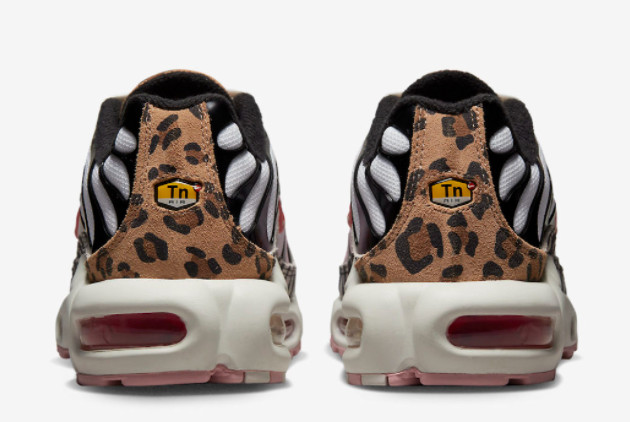 Nike Air Max Plus 'Animal Instinct' Med Soft Pink/Univ Red-Blk-Summit White DZ4842-600 - Shop Now for Trendy Animal Print Sneakers!