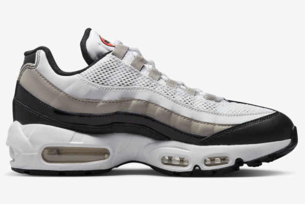 Nike Air Max 95 White/Light Bone-Grey DR2550-100 - Shop Now for Stylish Comfort