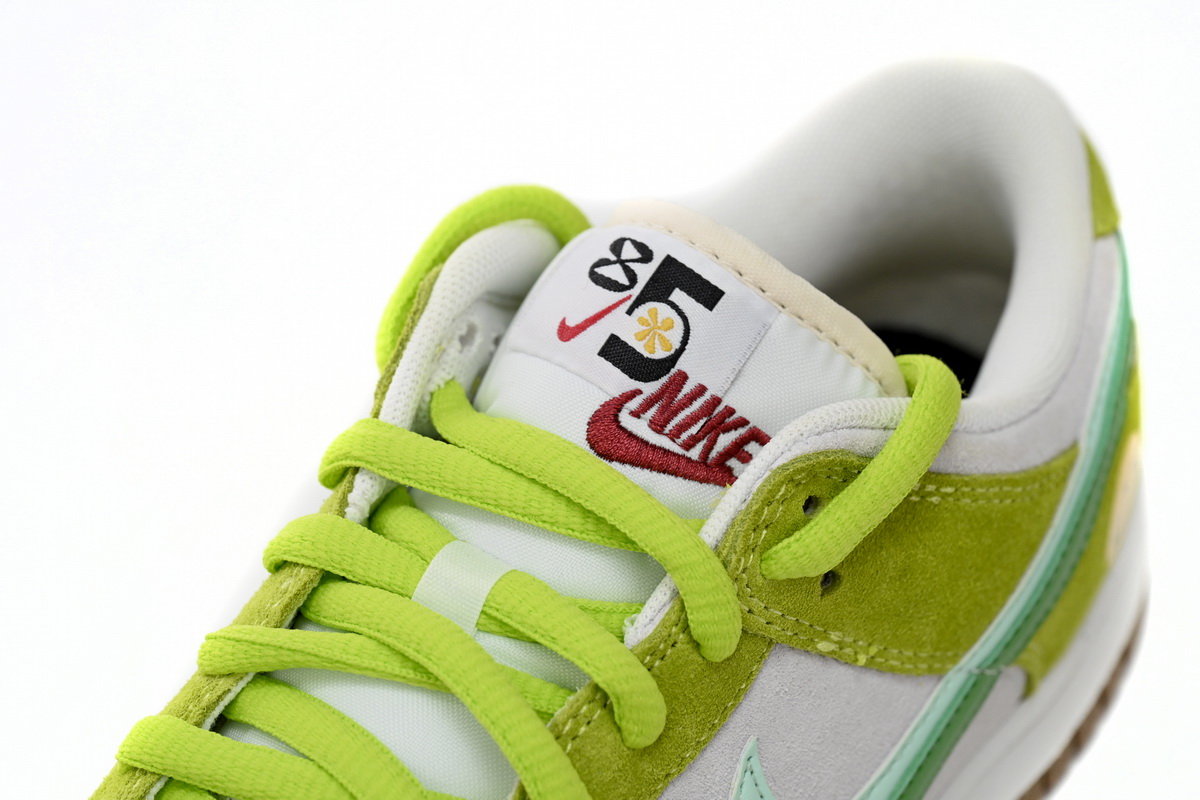 Nike Dunk Low SE 85 Sail White Apple Green Yellow DO9457-122 - Iconic Sneakers with a Vibrant Twist