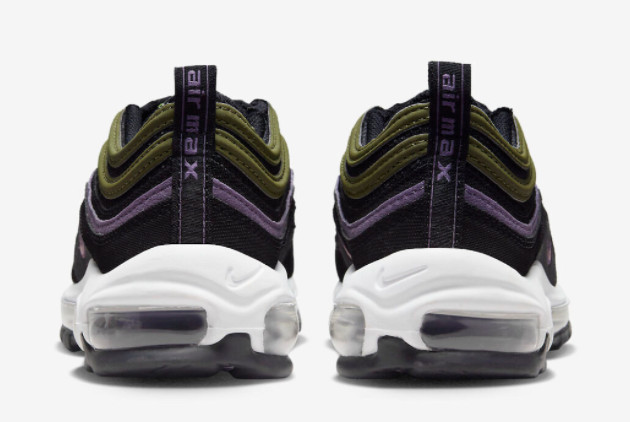 Nike Air Max 97 Black Purple Green DX4734-001 - Stylish Sneaker | Limited Edition Design