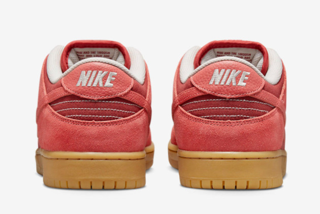 Nike SB Dunk Low 'Adobe' Red Gum DV5429-600 - Stylish Red Gum Sneakers