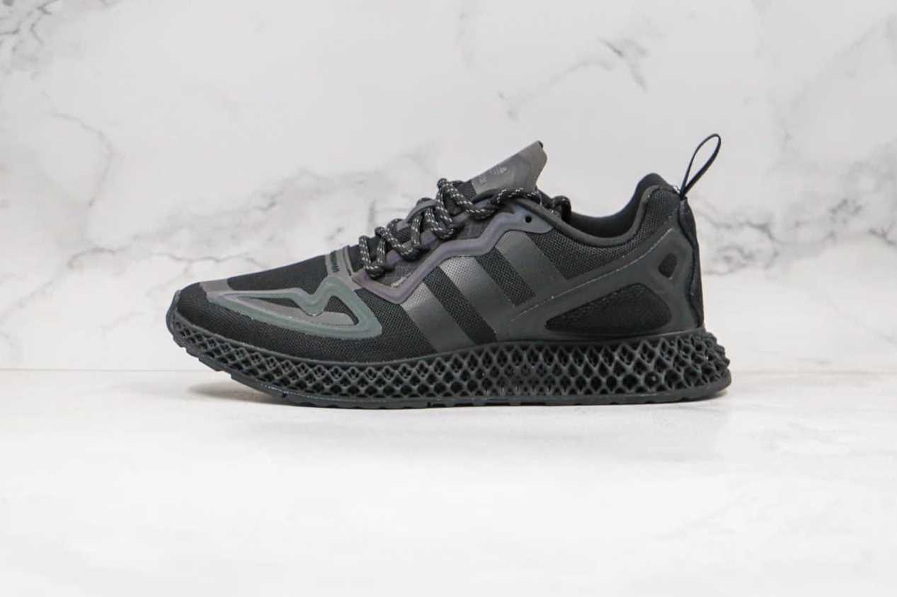 Adidas Zx 2K 4D Black Multi-Color Running Shoe FV9029 - Stylish and Comfortable Athletic Footwear
