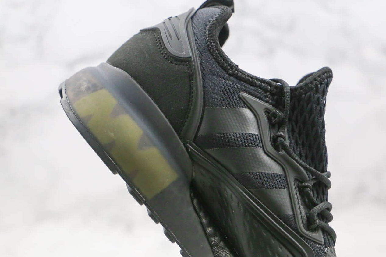 Adidas Originals ZX 2K Boost Black Solar Yellow - FV8453 | Shop Now