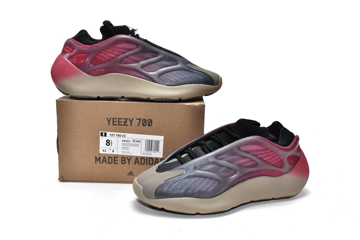 Adidas Yeezy 700 V3 'Fade Carbon' GW1814 - Shop the Latest Release!