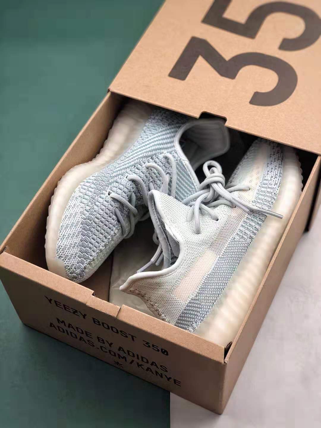 Adidas Yeezy Boost 350 V2 Cloud White Non-Reflective FW3043 – Limited Edition Sneakers