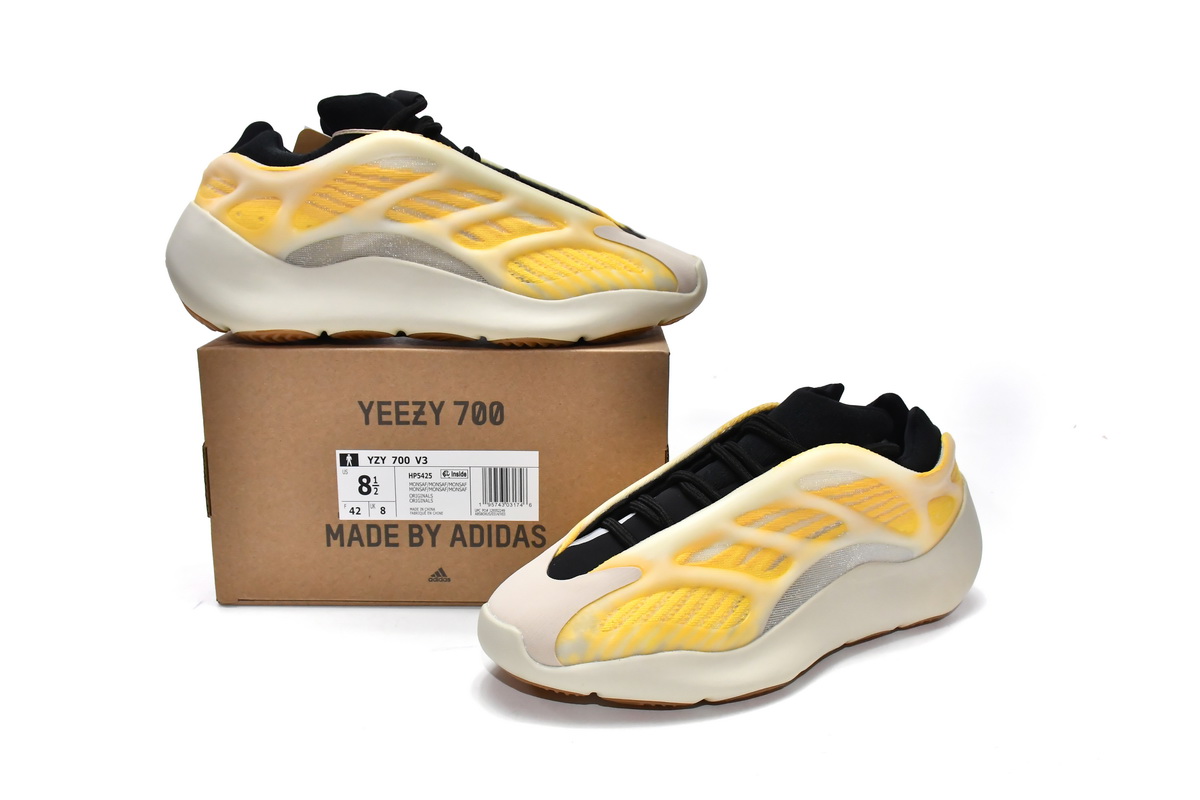 Adidas Yeezy 700 V3 'Mono Safflower' Sneakers - Limited Edition